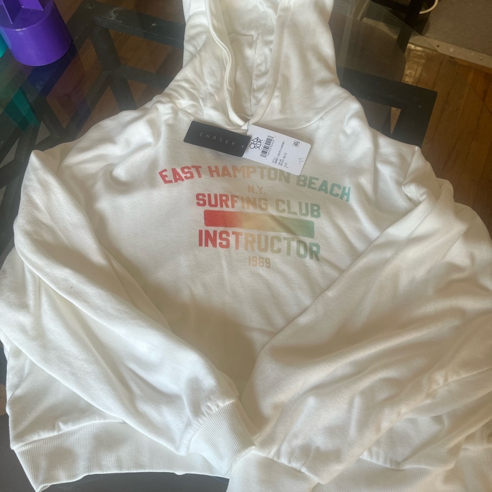 Chaser White Surfing Club Instructor Hoodie